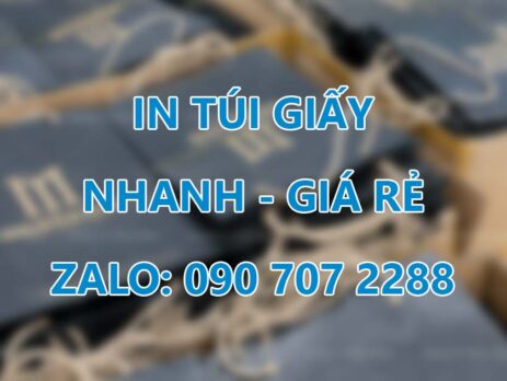 In túi giấy nhanh giá rẻ