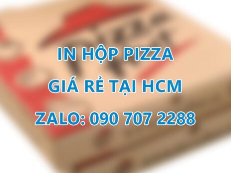 In hộp pizza giá rẻ