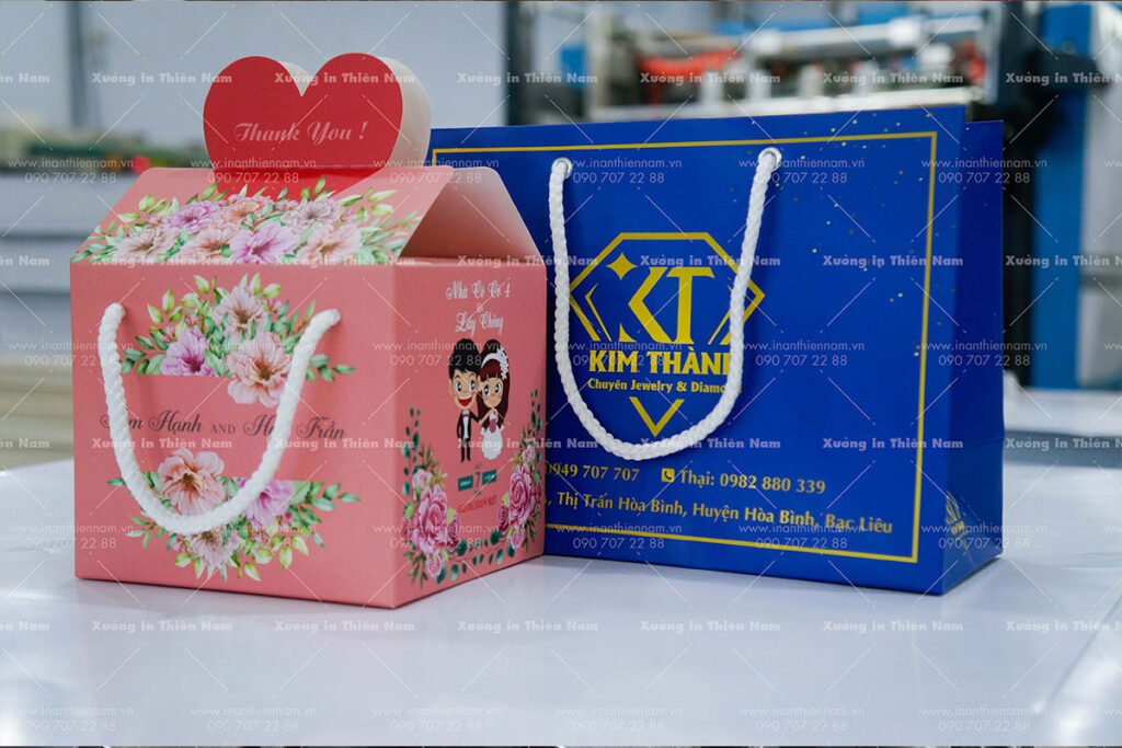 In túi giấy Thiên Nam